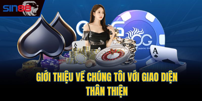 Giới thiệu về chúng tôi với giao diện thân thiện